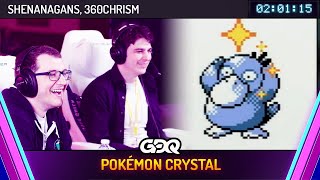 Pokémon Crystal Randomizer by Shenanagans and 360Chrism in 20115  Awesome Games Done Quick 2024 [upl. by Tronna]