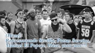 Poetas Sureños  Zonas Marginales Ft Haze Manuel El Popeye Letra [upl. by Nadeen215]