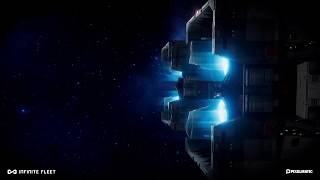 Infinite Fleet VFX Showcase  USF Ship Thrusters [upl. by Cuyler]