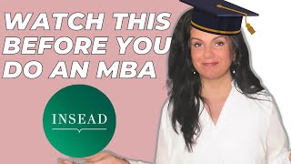 Is an MBA worth it INSEAD Grad shares her own experience [upl. by Erdna451]