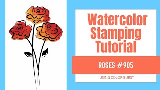 Rubbernecker Stamps 905 Roses [upl. by Fusuy107]