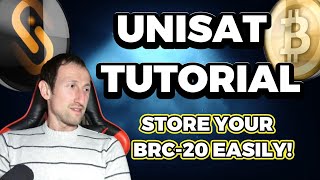 BITCOIN ORDINALS WALLET  UNISAT TUTORIAL [upl. by Maggs]