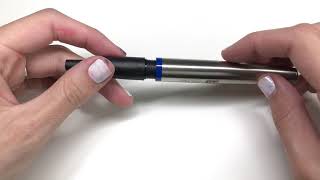 How to Refill the Zebra Pen STEEL PM701 Permanent Marker [upl. by Laehpar]