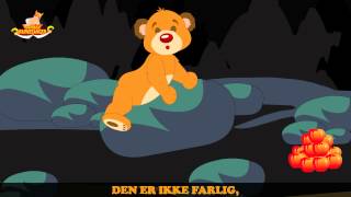 Bjørnen sover  Norske barnesanger  Norwegian kids songs [upl. by Rossing]