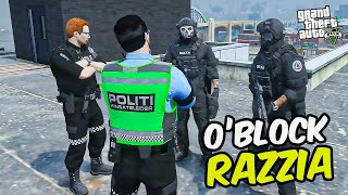 Politiet Kjører RAZZIA Mot OBLOCK GTA RP [upl. by Avehstab]