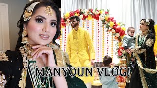 MY BROTHERS MAYOUN MANJE  WEDDING VLOG [upl. by Elnore]