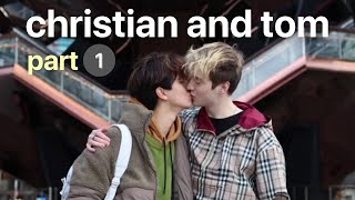 🌈 christian and tom tiktoks 💛 part 1 christiansuen and tompowelll [upl. by Notecnirp]