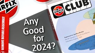 An Improvement This Year 2024 Airfix Club Membership Unboxing Review  Plastic Model Kits [upl. by Champ]