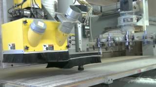 cutting solid surface on cnc [upl. by Oiramal]