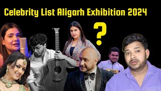 Aligarh Exhibition Celebrity list of Kohinoor Manch Schedule  journeys with Hk  Aligarh Numaish [upl. by Rahm605]