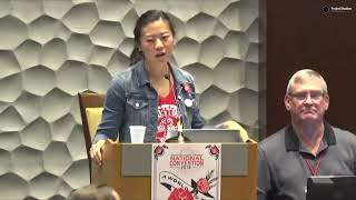 Democratic Socialist Convention Sensory Overload amp Gender Pronoun Controversy Vital Clip DSA 2019 [upl. by Madonia]