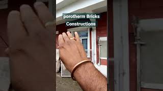 Porotherm Bricks Construction Note  Aishwaryambuilders [upl. by Ydac976]