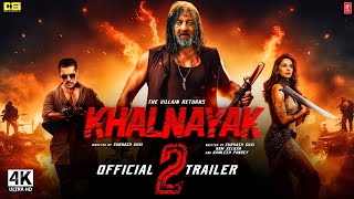 Khalnayak 2  Official Trailer  Sanjay Dutt Jackie  khalnayak 2 movie teaser trailer  Fanmade [upl. by Enomas866]