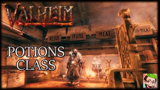 Valheim  Potions Class  Cauldron Fermenter And Mead Tutorial [upl. by Adnahs]