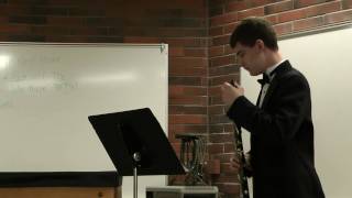 Bill Zorn Clarinet State Solo Ensemble 2010mp4 [upl. by Aihsenek]