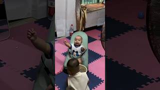 This kid will have eight pack abs at the age of one at this rate funny cutebaby [upl. by Turne]