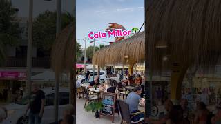 Cala Millor🌴🏖️MALLORCA island🩷at evening in Cala Millor…🇪🇸spain mallorca travel shorts [upl. by Roane]