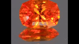 Tanzanian Spessartite Garnet 212 carats [upl. by Eerehs]