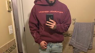 Sp5der Nocturnal Highway Hoodie Purple  Review  Authentication [upl. by Moulden]