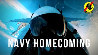 F18 Pilot Homecoming try not to cry [upl. by Munn411]