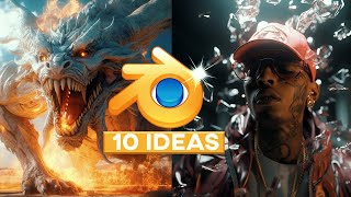 10 Effect Ideas For Blender 3D and how to make them [upl. by Eerat279]