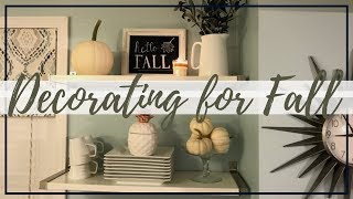 DECORATING FOR FALL  FALL DECOR IDEAS  LYNETTE YODER [upl. by Larson]