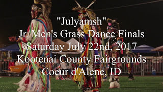 2017 Julyamsh Jr Mens Grass Dance Finals [upl. by Ettelocin]