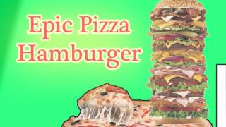 4° Epic Pizza hamburger Time  22800 Calories [upl. by Mukul]