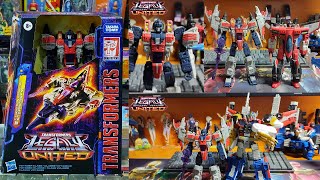 Transformers Legacy United Voyager Cybertron Starscream InHand Images  Its Real [upl. by Arria]