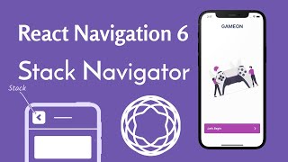 Getting Started with React Navigation 6  Stack Navigator Tutorial [upl. by Bickart993]