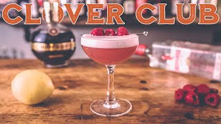 Clover Club Cocktail with Chambord  Classic Riff  Alchemix Bar [upl. by Altman]