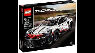 Lego Porsche 911 RSR  42096  Stop Motion Build [upl. by Lubeck446]