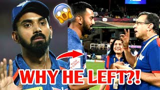 Kl Rahul Serious Reveal Why Leave Lucknow Supergiants  Ipl 2025 News [upl. by Lecia]