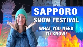 Plan Your Visit to Sapporo Snow Festival in Hokkaido Japan Travel Guide [upl. by Lanam]