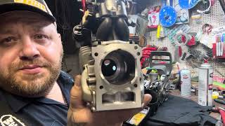 PORTED HUSQVARNA 572xp BLACK OPSSTARTING ASSEMBLY 😎 [upl. by Lemcke]