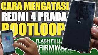 Cara Flash Firmware Redmi 4 Prada bootloop via edl mode 9008 Tanpa UBL [upl. by Dnalhsa]