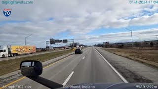 BigRigTravels LIVE  Indianapolis IN to Strongsville OH 1424 [upl. by Parent181]