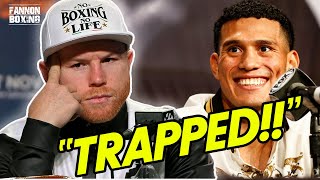 GREAT NEWS CANELO ALVAREZ FIGHT DAVID BENAVIDEZ DESPITE DUCK RUMORS CANELO OUT OF OTHER OPTIONS [upl. by Pedrotti585]