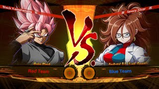 Goku Black VS Android 21 Lab Coat  Dragon Ball FighterZ  XBOX Series X Gameplay [upl. by Phina]