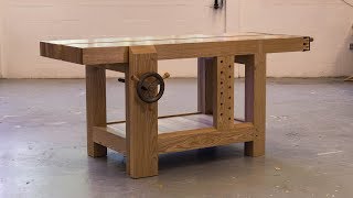 Making Bertha  The Roubo Workbench [upl. by Howlan332]