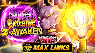 SUPER EZA TEQ BEERUS IS NOW ONE OF THE BEST UNITS IN THE GAME AGAIN NOT CLICKBAIT Dokkan Battle [upl. by Crescin]