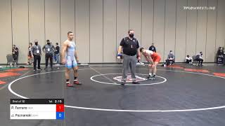 86 Kg Prelims Peter Ferraro New England RTC Vs John Poznanski Scarlet Knights Wrestling Club [upl. by Yalahs634]