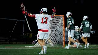 CUA Mens Lacrosse vs Stevenson Highlight Reel [upl. by Asilenna345]