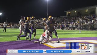 LIVE Monticello hosts Prairie Central in Week 7 Spotlight [upl. by Mcgregor]