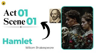 Hamlet Act 1 Scene 1 Original text Translation Explained in HindiUrdu  Hamlet Act 1 Scene analysis [upl. by Benjy404]