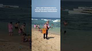 VIRAL AND TRENDING BEACH 2024PATAR WHITESAND BEACH RESORT BOLINAO PANGASINAN music beach travel [upl. by Clifton]