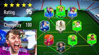 WORLDS FIRST 195 RATED FUT DRAFT  FIFA 21 [upl. by Enyamrahs162]