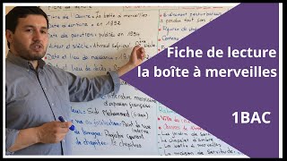 Séance 1 la fiche de lecture  la boîte à merveilles  1bac [upl. by Erelia]