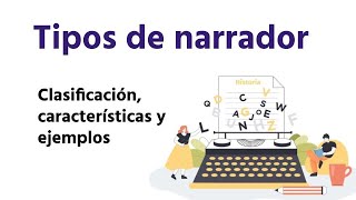 ¿Cuáles son los tipos de narrador y sus características con ejemplos │Español para Secundaria [upl. by Torre]