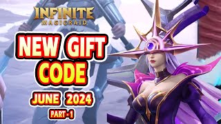 Infinite Magicraid New Gift Code  Infinite Magicraid New Gift Code June 2024 Part1 [upl. by Enalda]